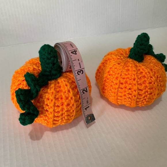 Home Decor Farm Decor Handmade Crochet Pumpkins - Picture 8 of 13